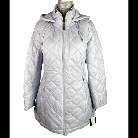 Nwt Laundry By Shelli Segal Quilted Zip 